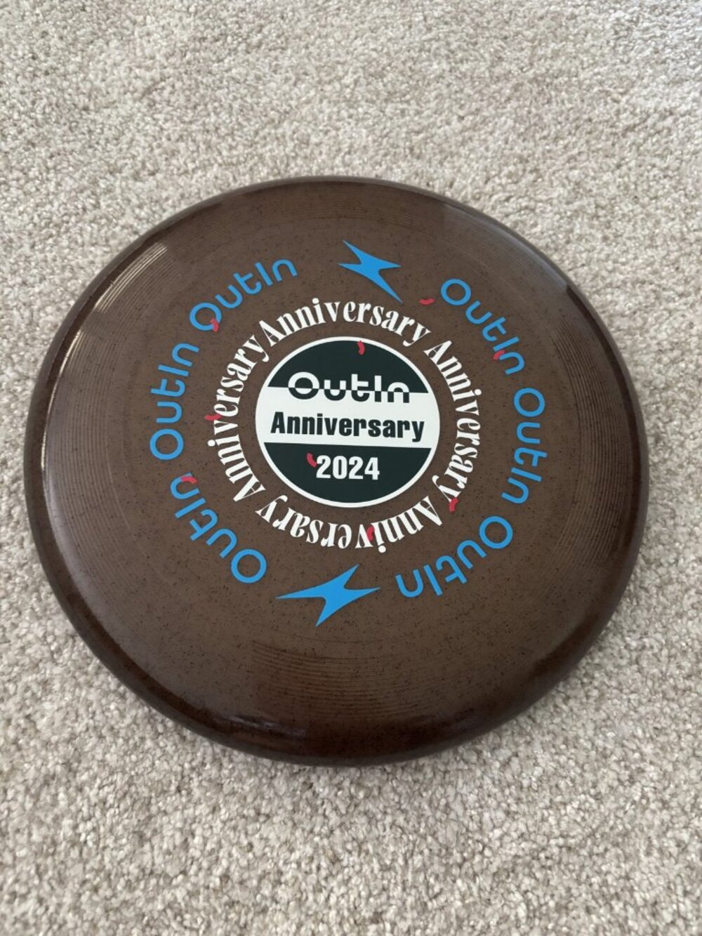 OutIn Eco Frisbee Made from Recycled Coffee Grounds NEW